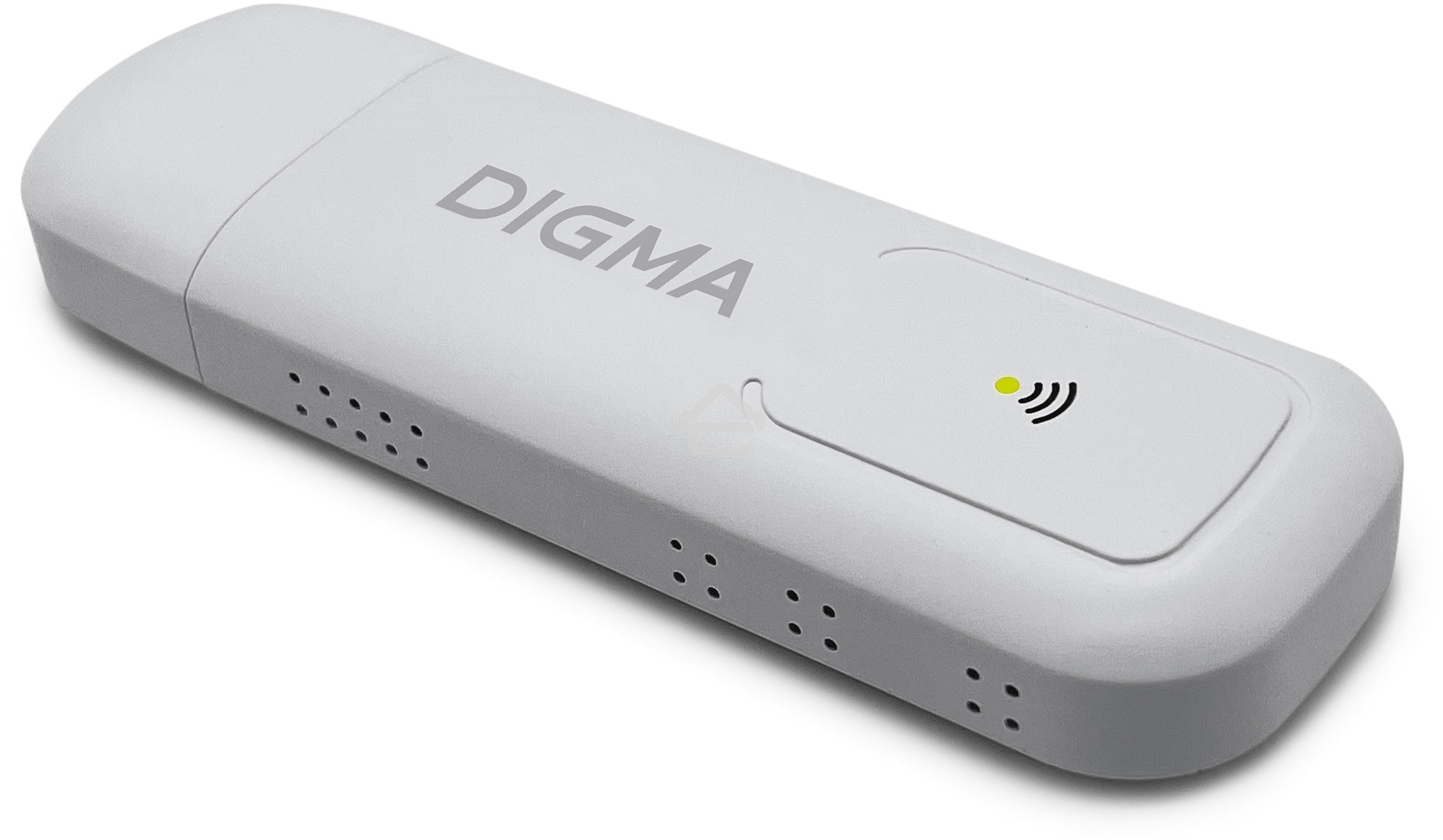 Модем 3G/4G Digma Dongle WiFi DW1960 USB Wi-Fi Firewall +Router внешний белый