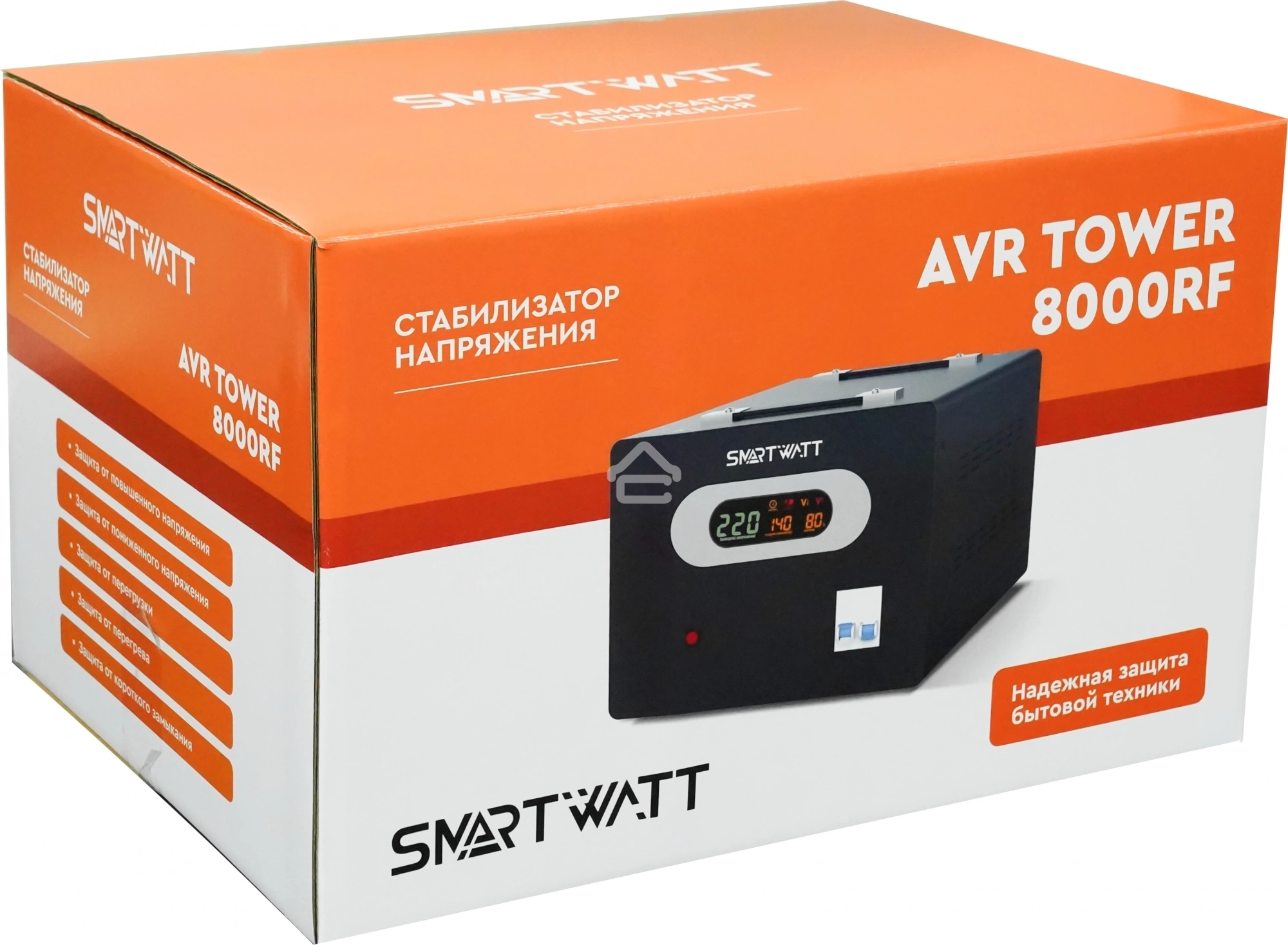 Стабилизатор напряжения напольный SMARTWATT AVR TOWER 8000RF