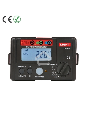 Цифровой тестер УЗО (ELCB) UNI-T UT582+