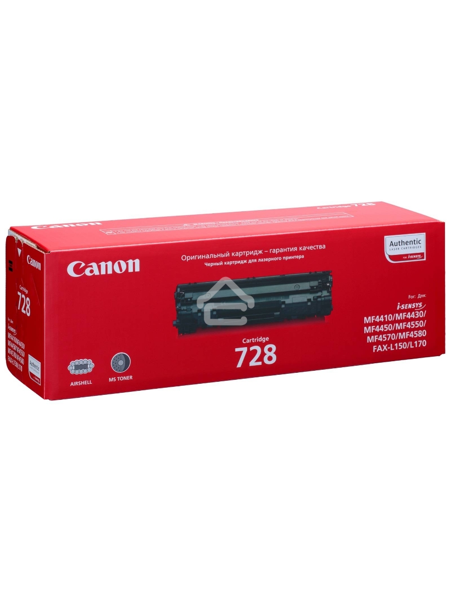 Картридж лазерный Canon 728 черный (2100 стр.) для CANON MF4410/4430/4450/4550/4570/4580