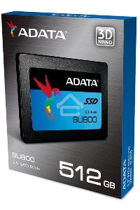 Накопитель SSD ADATA SU800, 512Gb, SATA III, 2.5