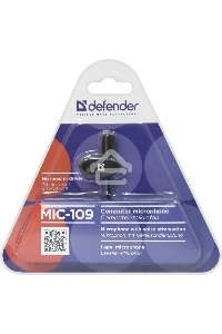 Микрофон MIC-109 черный 64109 Defender