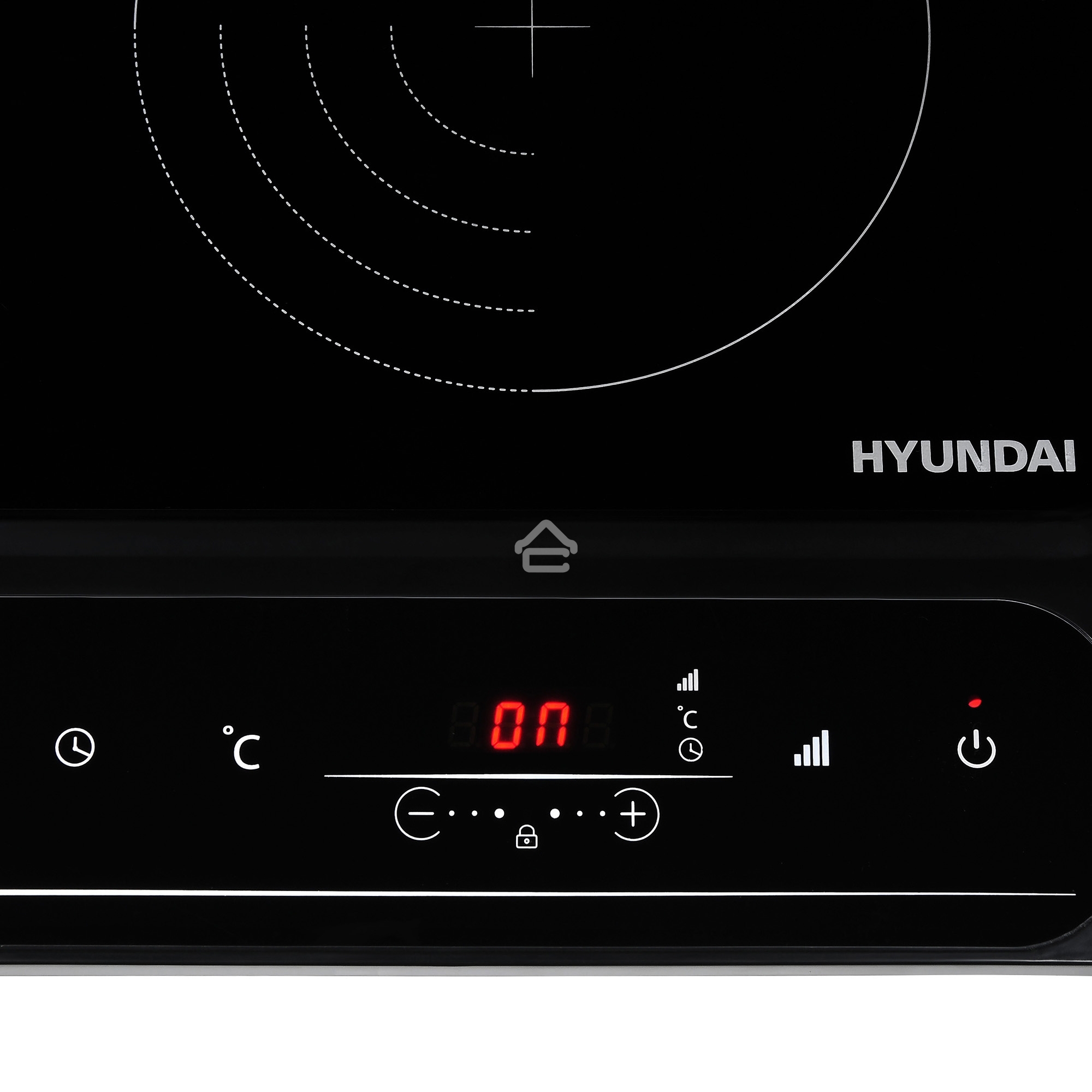 Плита настольная электрическая Hyundai HYC-0107 черный стеклокерамика (настольная)