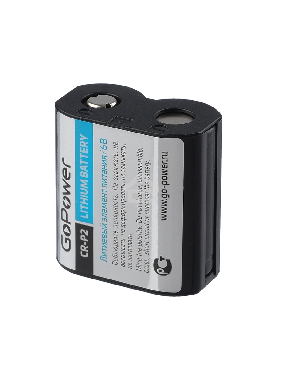 Батарейка GoPower CR-P2 BL1 Lithium 6V (6204) (1 шт.)