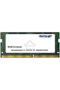 Оперативная память Patriot Signature, DDR4, 16GB (1x16 GB), 2666 MHz, CL19, SO-DIMM