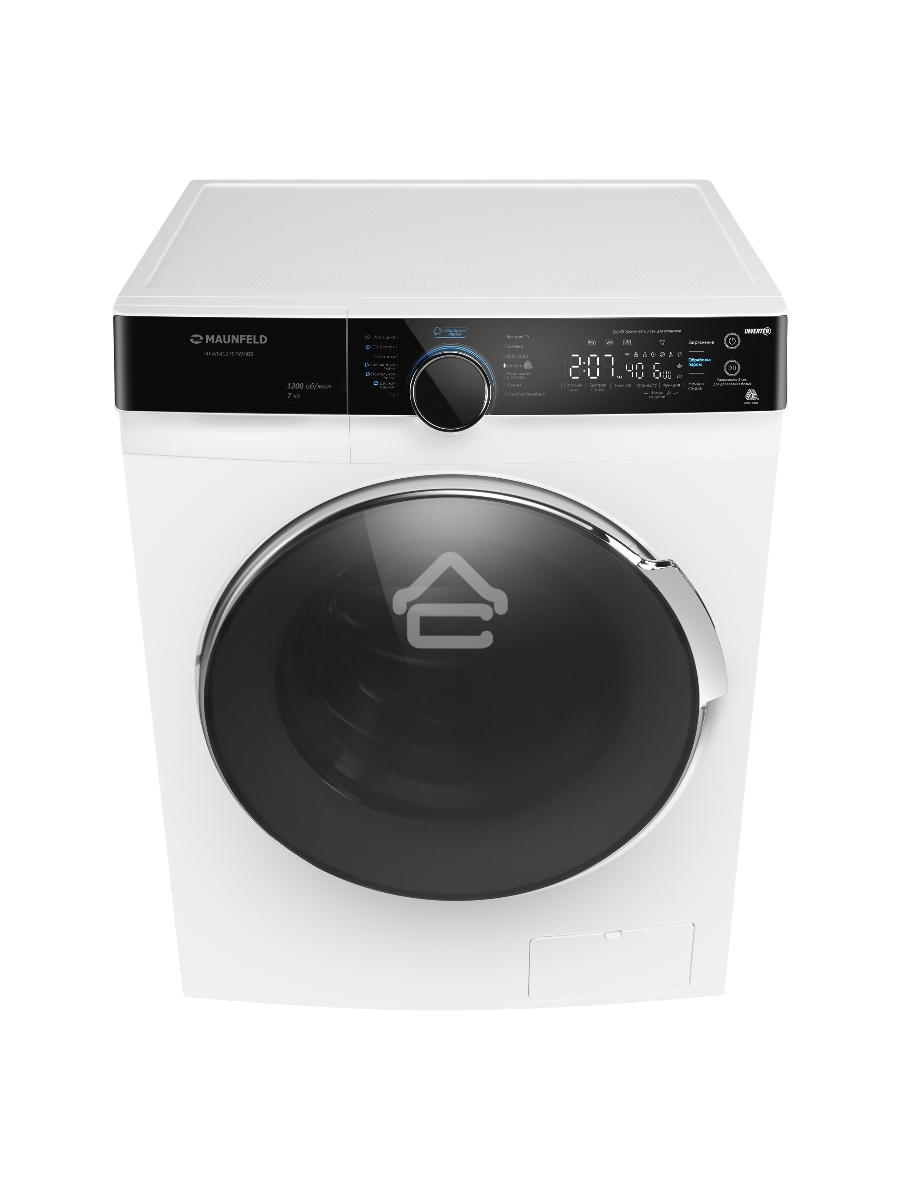 Стиральная машина Maunfeld MFWM127STWH06 белый, загрузка фронтальная 7 кг, 1200 об/мин., класс: А+++