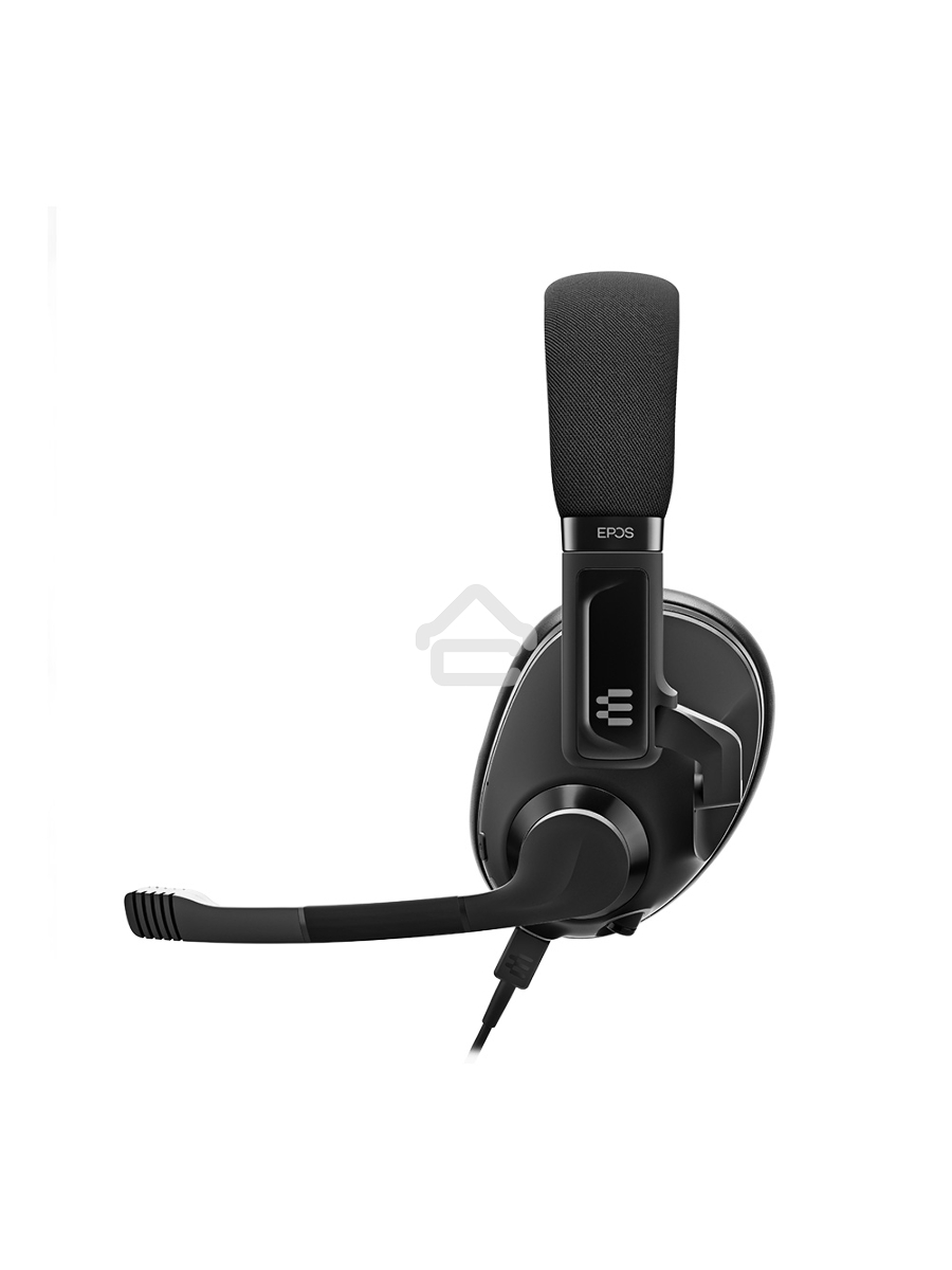 Игровая гарнитура EPOS H3 Hybrid чёрная (Sennheiser, mini jack 3.5 мм, USB, Bluetooth®, PC / Soft phone, PS4, Xbox One, Nintendo Switch, Mac OSX, PS5, Xbox Series X)