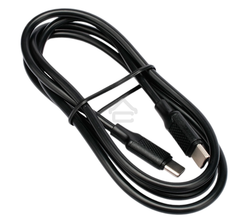 Кабель USB2.0 Cablexpert СС-USB2.0-240W-1M Type-C/Type-C, 5А, 240Вт, PD3.1/QC4.0, медь, 1м, черный, пакет