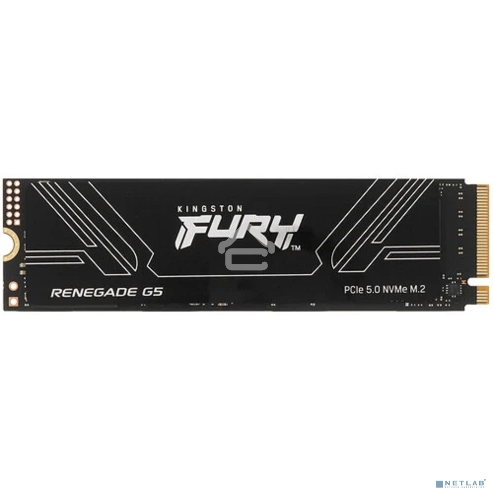 Накопитель SSD Kingston Fury Renegade, 1Tb, M.2(22x80мм), NVMe, PCIe 5.0 x4, 3D TLC, R/W 14200/11000Mb/s, IOPs 2 200 000/2 150 000, TbW 1000, DWPD 0.5 (12 мес)