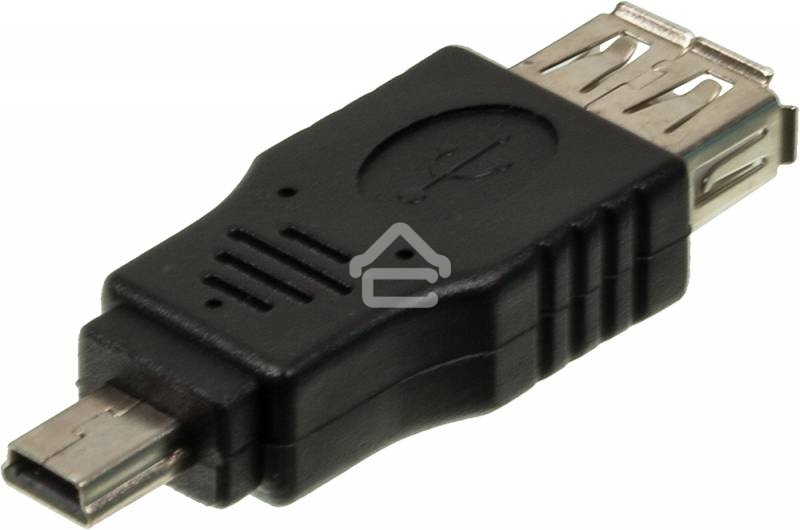 Переходник USB2.0 Ningbo mini USB (m)/USB A (f)