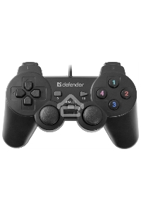 Геймпад Defender Omega USB, Проводной геймпад, 12 кнопок, 2 стика