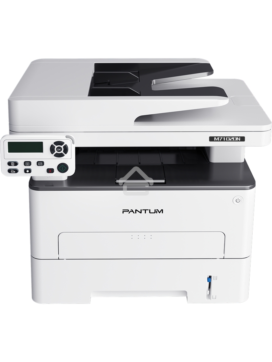 МФУ лазерный Pantum M7102DN, A4, ч/б, печ. до 33 стр/мин., скан. до 24 стр/мин., 1200x1200dpi, USB, RJ-45