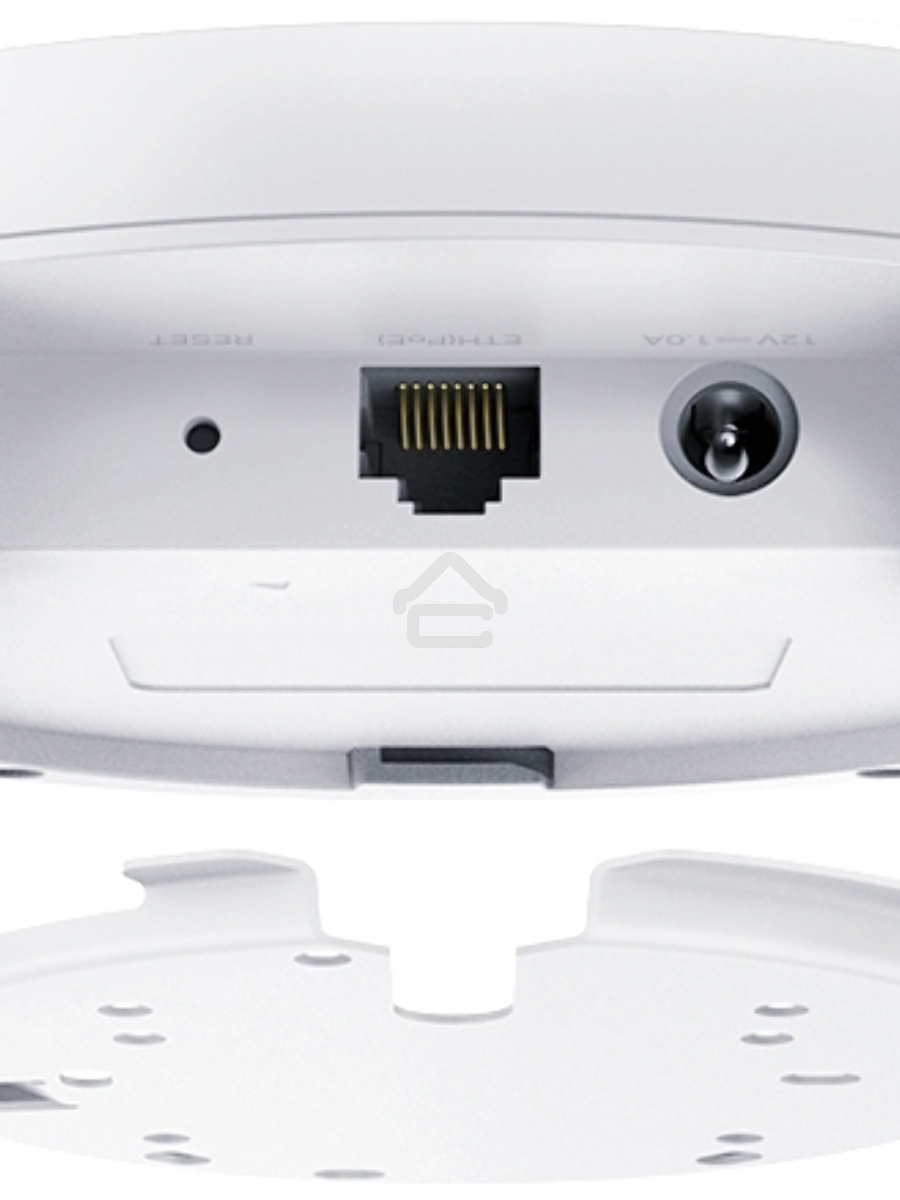 Потолочная точка доступа TP-Link EAP653 AX3000 Ceiling Mount Dual-Band Wi-Fi 6 Access Point, 1?1Gbps RJ45 Port, 574Mbps at2.4 GHz + 2402 Mbps at 5 GHz, 802.3at POE, 2?Internal Antennas