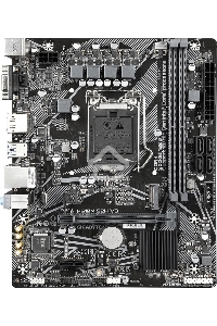 Материнская плата Gigabyte H510M S2H V3, LGA 1200, Intel H470, 2xDDR4, 4xSATA, 1xM.2, 1xPCIe 3.0 x16, 1xDP, 1xHDMI, 1xVGA, 1x 1Gb LAN, 2xUSB-A 3.2 Gen 1, 4xUSB-A 2.0, 3x 3.5 мм, 7.1, mATX