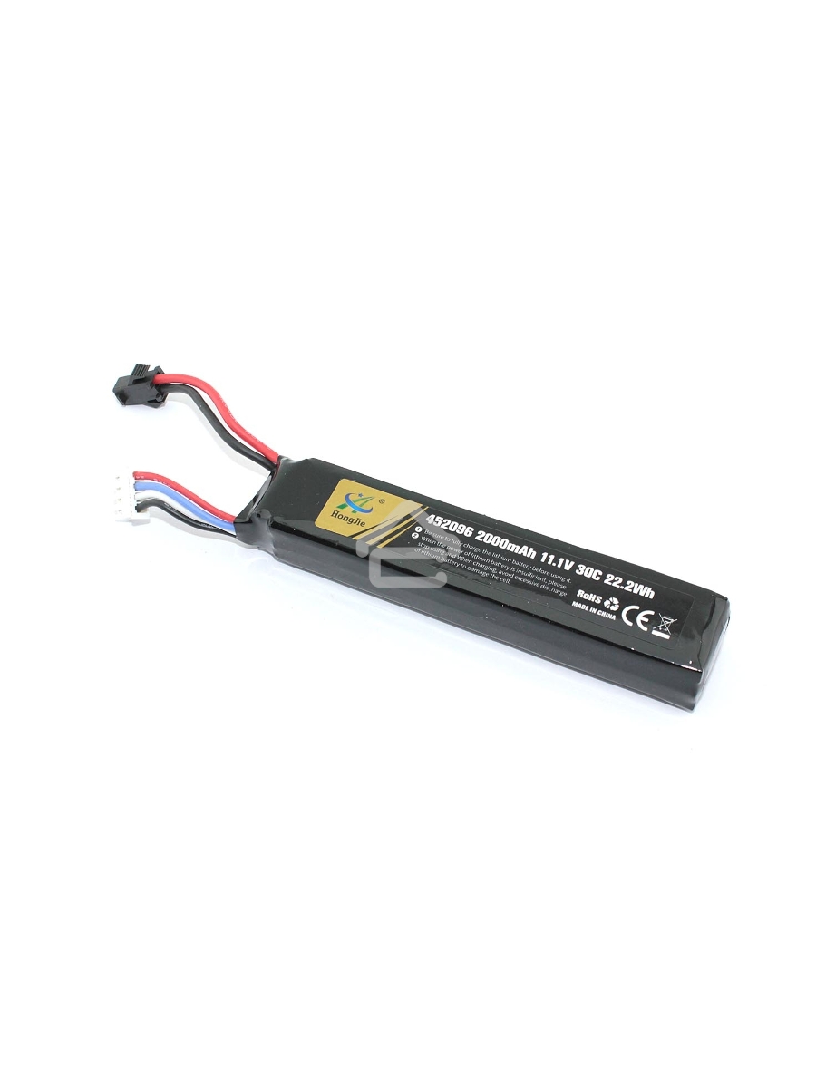 Аккумулятор Li-Pol 11.1v 452096 2000mah разъем SM