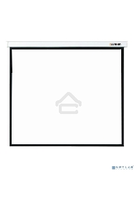 Экран [LMC-100103] с электроприводом Lumien Master Control 203x203 см Matte White FiberGlass черн. кайма по периметру    