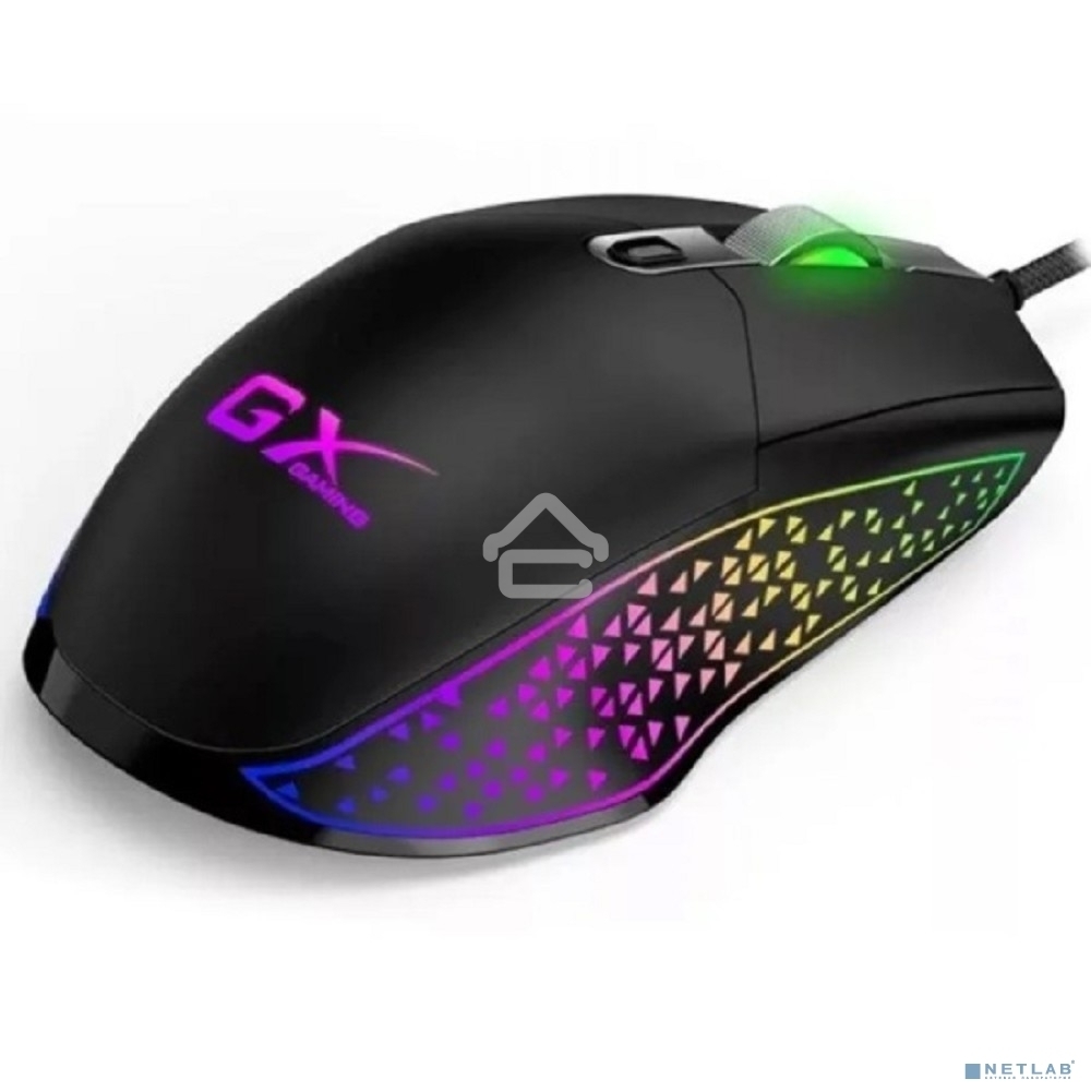 Мышь проводная Genius Scorpion M705 черный, 7200 dpi, USB, кнопки - 6