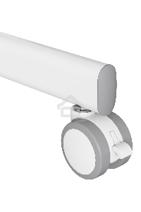 Стол для ноутбука Cactus VM-FDS109 столешница МДФ белый 73x50x108см (CS-FDS109WWT)
