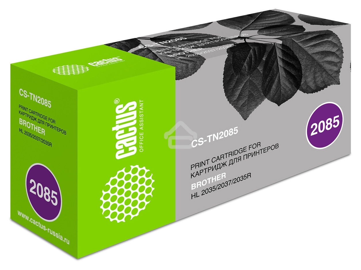 Картридж лазерный Cactus CS-TN2085 черный (1500 стр.) для Brother HL-2035R
