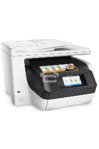 МФУ струйный HP OfficeJet Pro 8730 e-AiO (D9L20A), A4, цветной, печ. до 24 стр/мин. (ч/б) до 20 стр/мин. (цвет), скан. до 19 стр/мин. (ч/б) 8 стр/мин. (цет), 1200 x 1200 dpi (ч/б печать, скан.) 600 x 2400 dpi (печать цвет), USB, RJ-45, Wi-Fi, Air Print