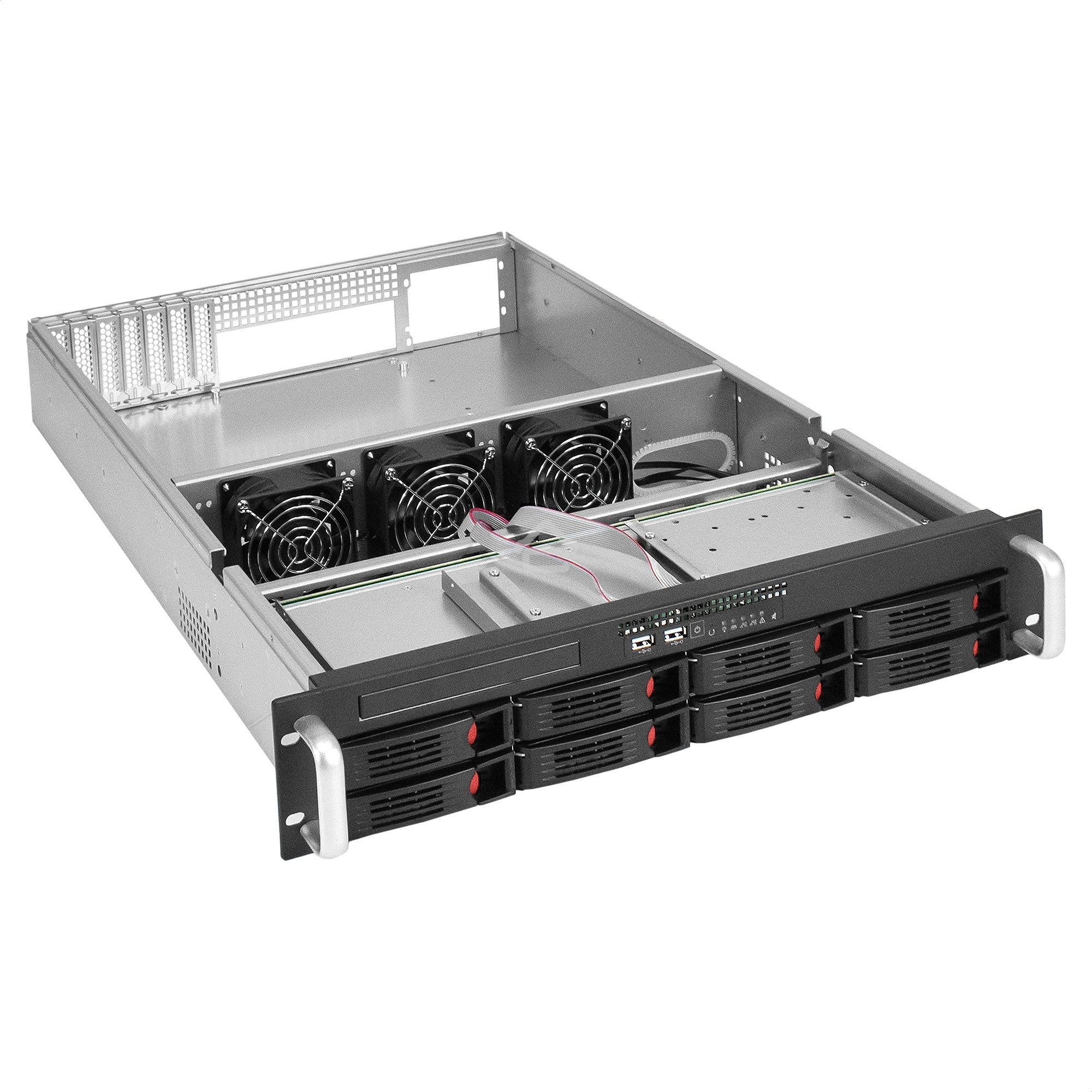 Серверный корпус ExeGate Pro 2U660-HS08 (RM 19