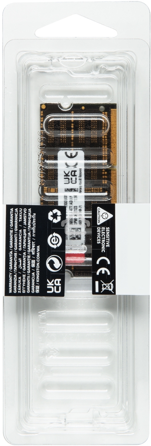 Оперативная память Kingston Fury Impact, DDR4, 16GB (1x16GB), 3200MHz, CL20, SO-DIMM