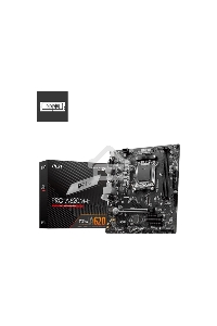 Материнская плата MSI PRO A620M-E, AM5, AMD A620, 2xDDR5, 4xSATA, 1xM.2, 1xPCI-E 4.0 x16, 1xPCI-E 4.0 x1, 1xHDMI, 1xVGA, 1x1Gb LAN, 2xUSB 2.0, 4xUSB 3.2 Gen 1, 3x3.5 мм, 7.1, Micro-ATX