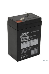Батарея ExeGate EP234535RUS DT 6045/EXG645 (6V 4.5Ah) клеммы F1