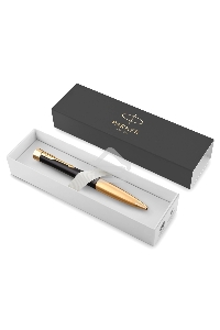 Ручка шариковая Parker Urban Core K314 (CW2143640) Muted Black GT M син. черн. подар.кор.