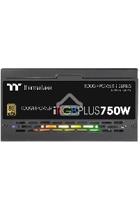 Блок питания Thermaltake ATX 750W Toughpower iRGB Plus 80 PLUS gold (24+4+4pin) APFC 140mm fan color LED 9xSATA Cab Manag RTL