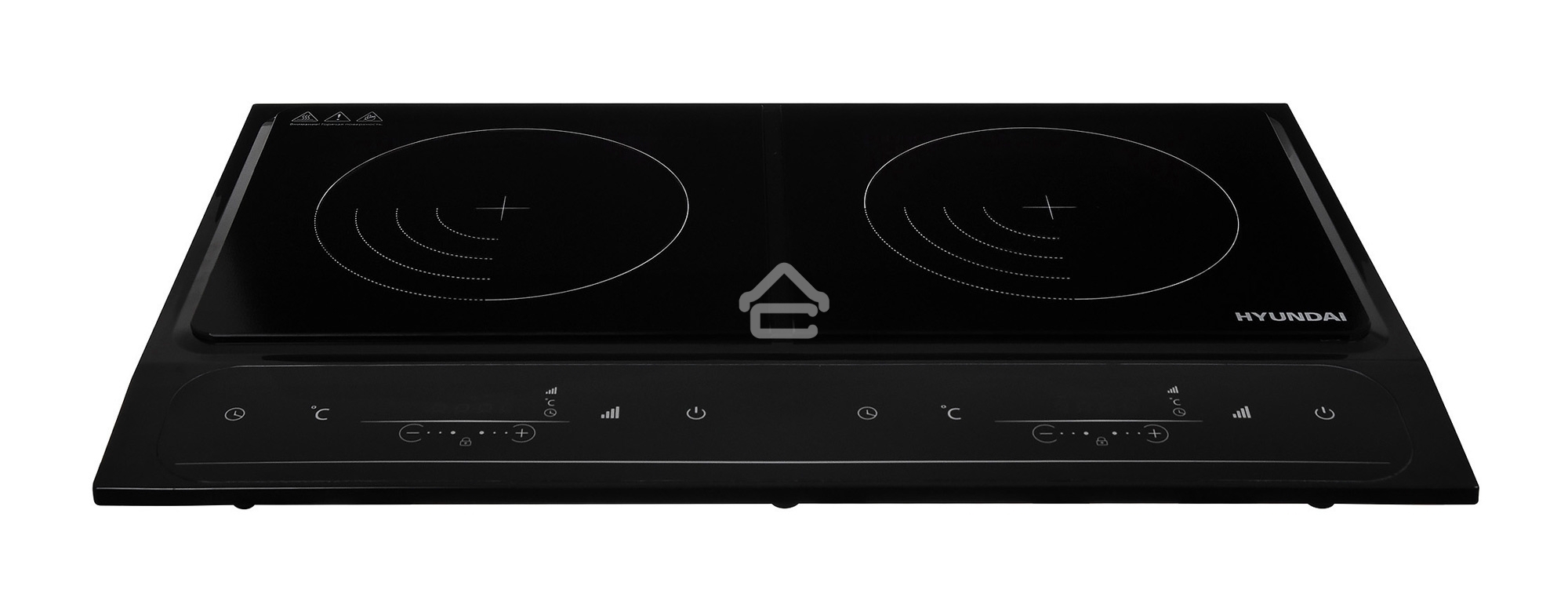 Плита настольная электрическая Hyundai HYC-0107 черный стеклокерамика (настольная)
