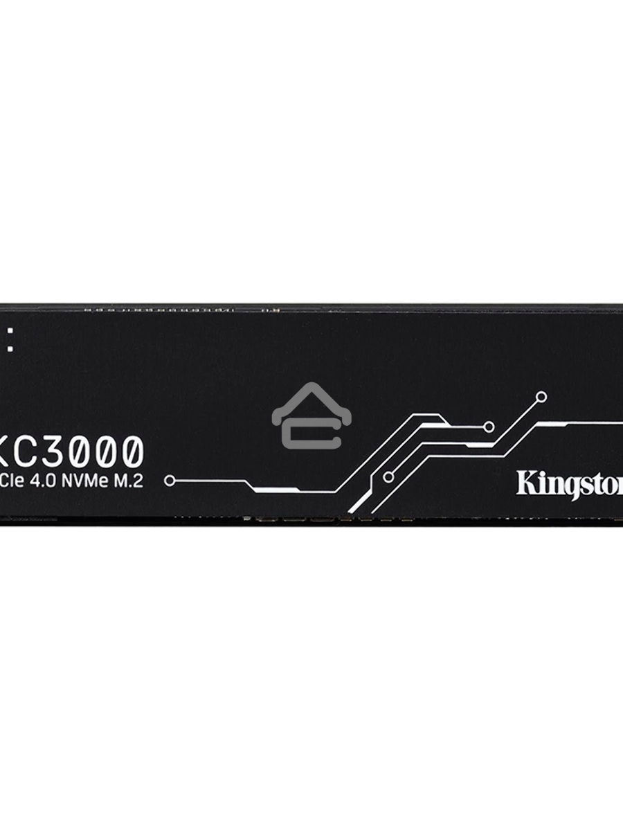 Накопитель SSD Kingston KC3000, 4Tb, PCIe 4.0 x4, M.2 2280, NVMe, R/W 7000/7000, с радиатором