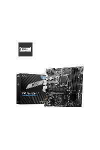 Материнская плата MSI PRO B760M-P DDR5, LGA 1700, Intel B760, 4xDDR5, 4xSATA, 2xM.2, 1xPCIe 4.0 x16, 2xPCIe 3.0 x1, 1xHDMI, 1xDP, 1xVGA, 1x1Gb LAN, 4xUSB-A 2.0, 1xUSB-A 3.2 Gen 1, 1xUSB-C 3.2 Gen 2, 3x3.5 мм, 7.1, mATX