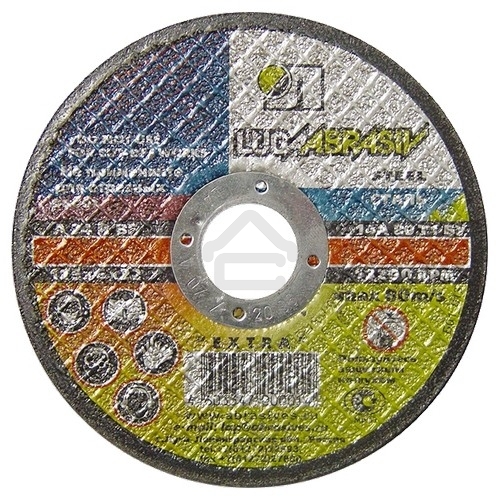 Круг шлифовальный по металлу, 230 х 6,0 х 22,2 мм, (Луга) Россия