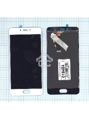 Дисплей для Meizu M3S / M3S mini белый