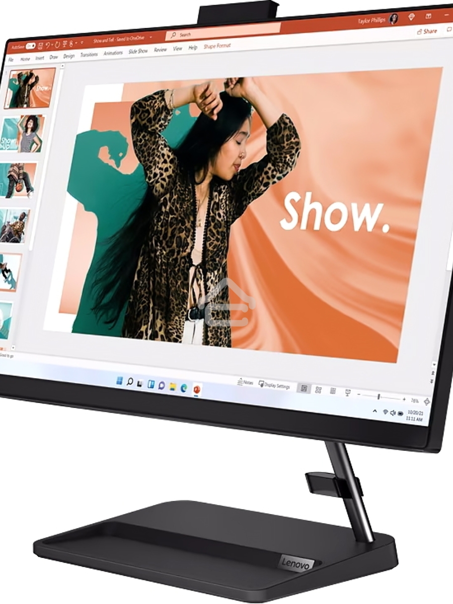 Моноблок AIO Lenovo IdeaCentre 3 24IAP7 i3-1215U 8Gb SSD 512Gb Intel UHD Graphics 23.8 FHD IPS BT Cam No OS Черный F0GH0171RU