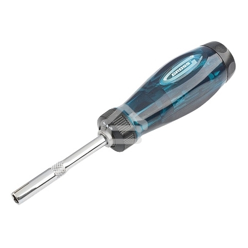 Отвертка реверсивная GROSS 11603с удлинителем трещотка 72 зуба 12шт сталь s2