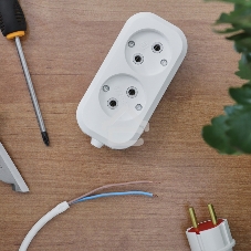 Колодка Rexant 2 гнезда без заземления