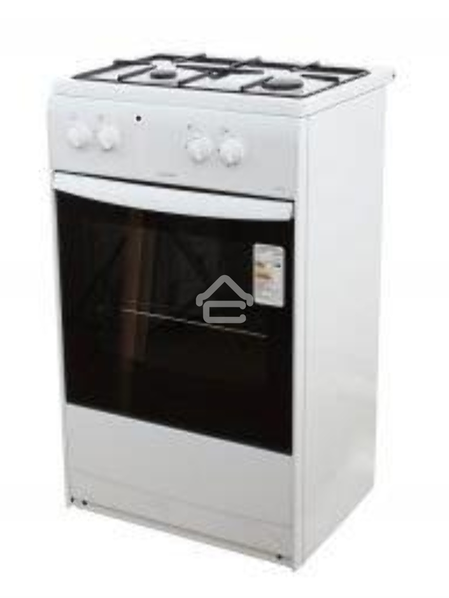 Плита комбинированная Darina S KM 521 300 W белый/черный, конфорок 2 шт, духовка 45 л, 50 см x 85 см x 45 см