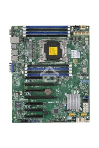Материнская плата Supermicro MBD-X11SCL-F-B, LGA 1151, Intel C242, 4xDDR4, 6xSATA, 1xM.2, 1xPCI-E 3.0 x16, 1xPCI-E 3.0 x8, 2xPCI-E 3.0 x4, 1xVGA, 2x 1Gb LAN, 2xUSB 2.0, 5xUSB 3.1 Gen 1, 2xCOM, 1x TPM, Micro-ATX, OEM