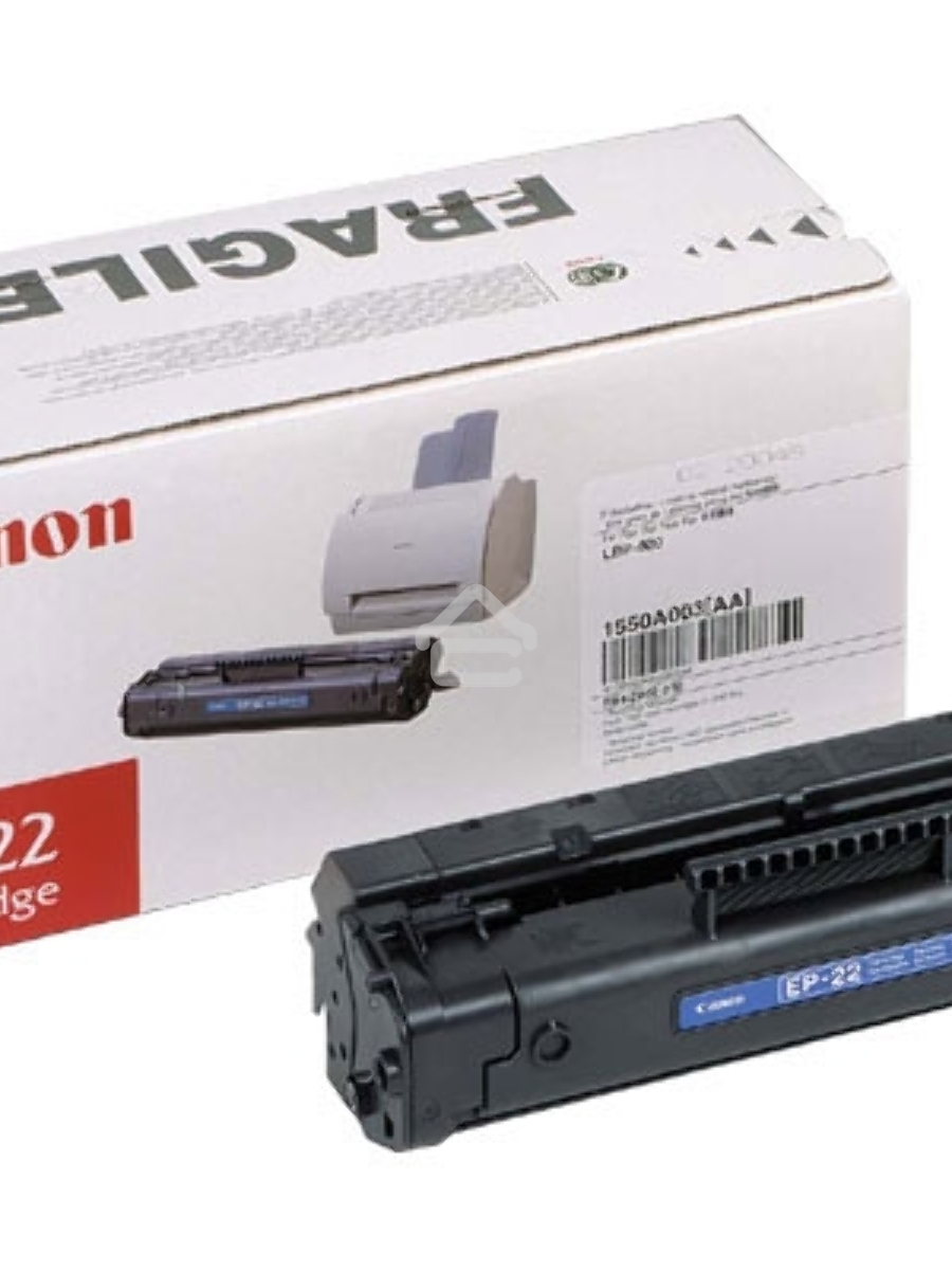 Картридж лазерный Canon EP-22 (1550A003, аналог HP C4092A) черный (2500 стр) для LBP 800/810/1120, HP LJ 1100/1100A/X, LJ 3200