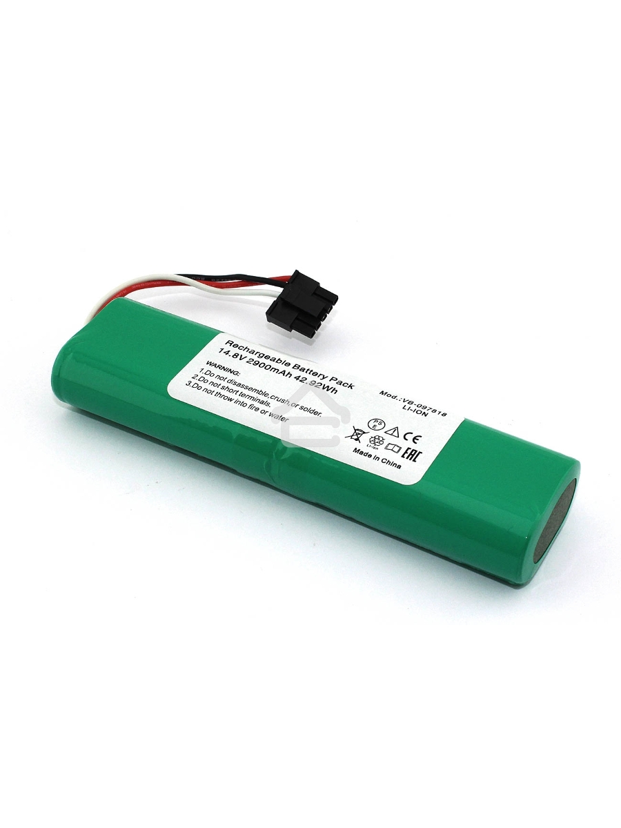 Аккумулятор для Xiaomi Mijia STYJ02YM, Viomi V2, V2 Pro, V3, Mop P 14,8V 2900mah