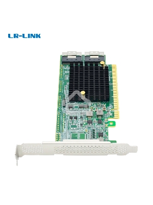 Адаптер для SSD PCIe x16 to Two SlimSAS SFF-8654 8i Retimer Adapter