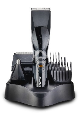 Машинка для стрижки Centek CT-2131 черный Набор для стрижки Centek CT-2131 (чёрн) 3 В1 + СТРИЖКА + БРИТВА + ТРИММЕР ДЛЯ НОСА