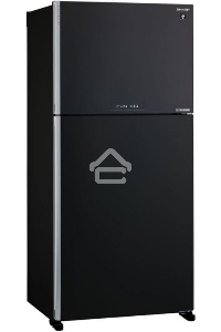 Холодильник Sharp SJ-XG60PMBK черный двухкамерный 422/178 л морозилка сверху, No Frost