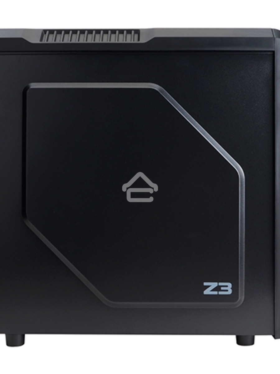 Компьютерный корпус Zalman Z3 черный без БП ATX 1x120mm 2xUSB2.0 1xUSB3.0 audio bott PSU