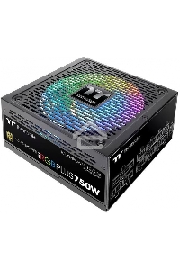 Блок питания Thermaltake ATX 750W Toughpower iRGB Plus 80 PLUS gold (24+4+4pin) APFC 140mm fan color LED 9xSATA Cab Manag RTL