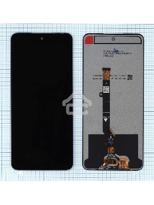 Дисплей для Tecno Camon 17P черный