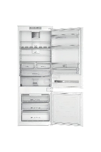 Встраиваемый холодильник Whirlpool SP40812EU2 70 см, 193.5х54.3х69 см, 299/101 л, зона свежести, сенсорное управление, технология 6 SMYSL FreshControl, перенавешиваемые дверцы, скользящие направляющие, Италия