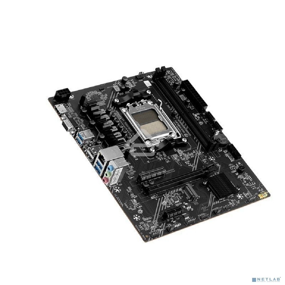 Материнская плата Maxsun Challenger A620A 2.5G, AM5, AMD A620, 2xDDR5, 2xSATA, 1xM.2, 1xPCI-E 4.0 x16, 1xPCI-E x4, 1xPCI-E x1, 1xHDMI, 1xVGA, 1x 2.5Gb LAN, 4xUSB-A 3.2 Gen 1, 2xUSB-A 2.0, 3x3.5 мм, 5.1, Micro-ATX